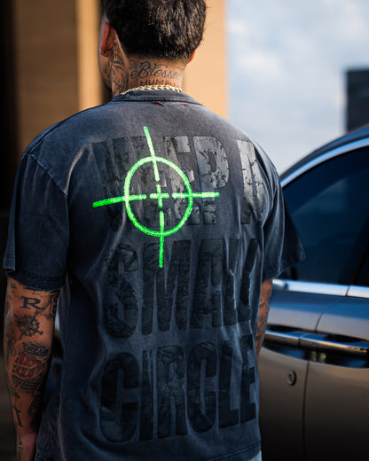 Keep A Small Circle Tee - Vintage Black