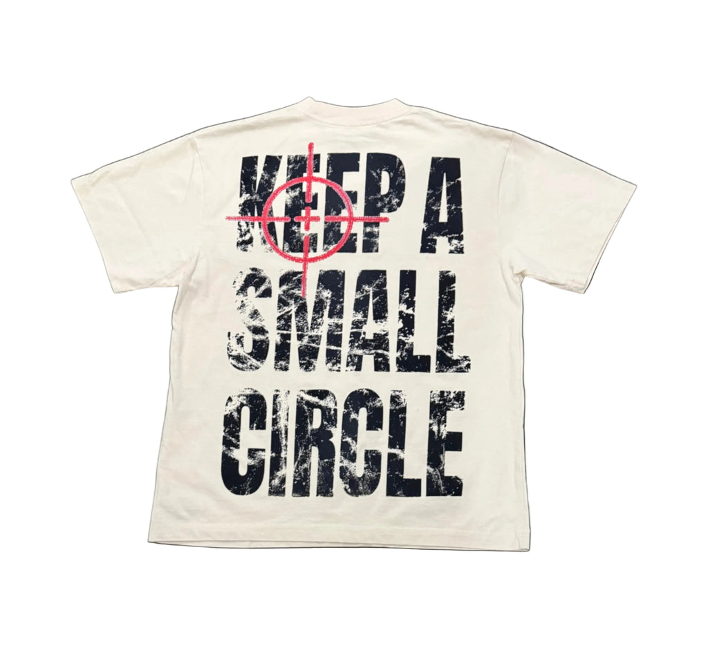 Keep A Small Circle Tee - Offwhite