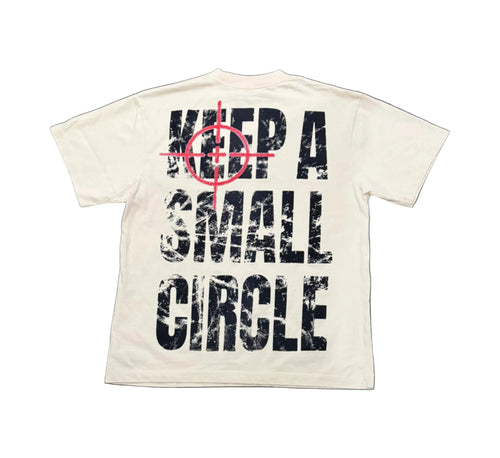 Keep A Small Circle Tee - Offwhite