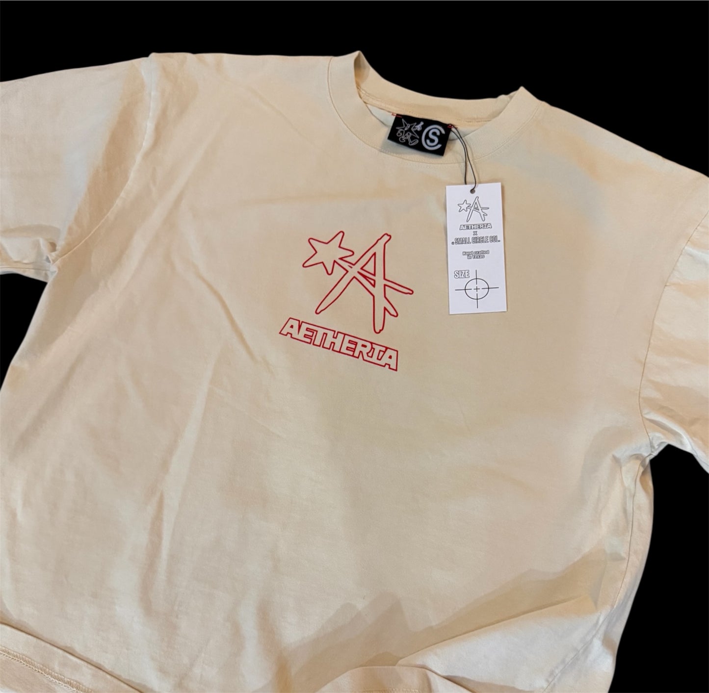 Keep A Small Circle Tee - Offwhite
